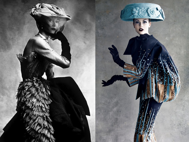 INSPIRATION Irving Penn 1950… Patrick Demarchelier 2008 2