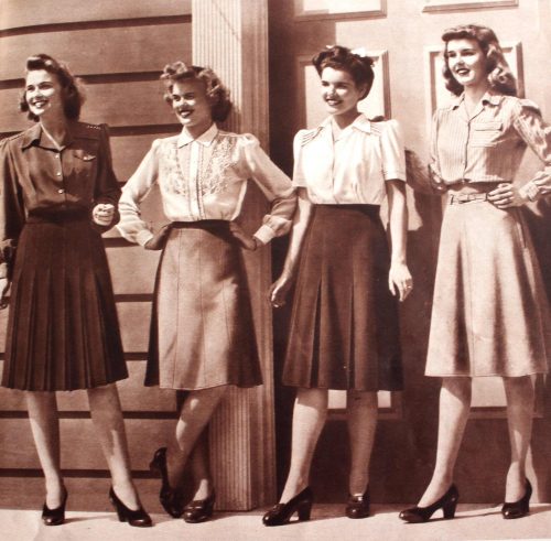 1940s skirts and blouses tops 1
