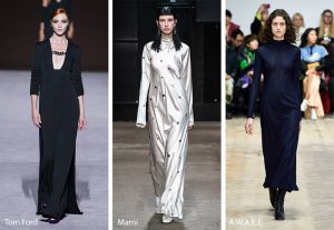 fall winter 2019 2020 fashion trends column dresses