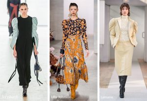 fall winter 2019 2020 fashion trends leg of mutton sleeves