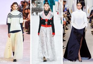 fall winter 2019 2020 fashion trends maxi skirts