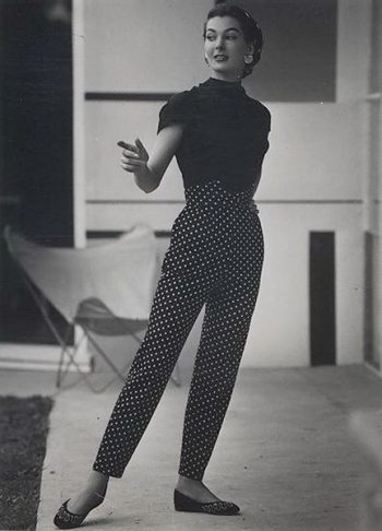 1950s pants dots photo