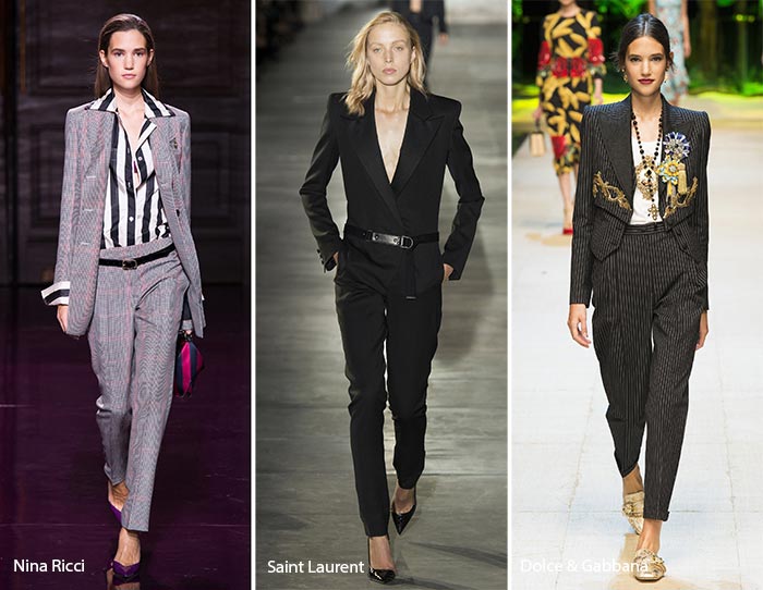 spring summer 2017 fashion trends pantsuits