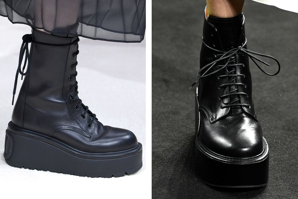 1 Lace up boots